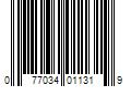 Barcode Image for UPC code 077034011319