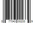 Barcode Image for UPC code 077043002339