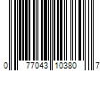 Barcode Image for UPC code 077043103807. Product Name: St. Ives Fresh Skin Scrub  Apricot  1 oz