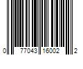 Barcode Image for UPC code 077043160022