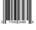 Barcode Image for UPC code 077043234655