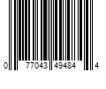 Barcode Image for UPC code 077043494844