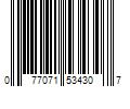 Barcode Image for UPC code 077071534307