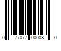 Barcode Image for UPC code 077077000080