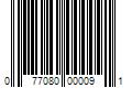 Barcode Image for UPC code 077080000091