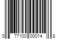 Barcode Image for UPC code 077100000148