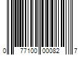 Barcode Image for UPC code 077100000827