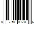 Barcode Image for UPC code 077100005686