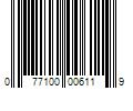 Barcode Image for UPC code 077100006119