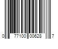 Barcode Image for UPC code 077100006287