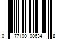 Barcode Image for UPC code 077100006348