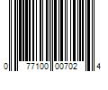 Barcode Image for UPC code 077100007024