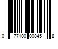 Barcode Image for UPC code 077100008458