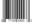 Barcode Image for UPC code 077100009233