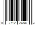 Barcode Image for UPC code 077104000083