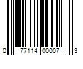 Barcode Image for UPC code 077114000073