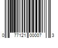 Barcode Image for UPC code 077121000073