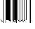 Barcode Image for UPC code 077126000061