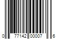 Barcode Image for UPC code 077142000076