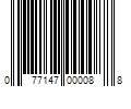 Barcode Image for UPC code 077147000088