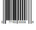 Barcode Image for UPC code 077163000086