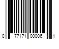 Barcode Image for UPC code 077171000061. Product Name: 