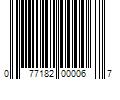 Barcode Image for UPC code 077182000067