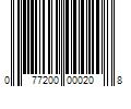 Barcode Image for UPC code 077200000208