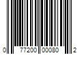 Barcode Image for UPC code 077200000802