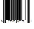 Barcode Image for UPC code 077200002721