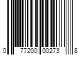 Barcode Image for UPC code 077200002738