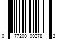 Barcode Image for UPC code 077200002783