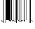 Barcode Image for UPC code 077200003223