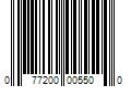 Barcode Image for UPC code 077200005500