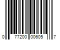 Barcode Image for UPC code 077200006057