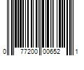 Barcode Image for UPC code 077200006521