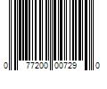 Barcode Image for UPC code 077200007290