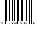 Barcode Image for UPC code 077200007436