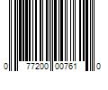 Barcode Image for UPC code 077200007610