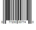 Barcode Image for UPC code 077200007740