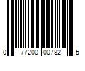 Barcode Image for UPC code 077200007825