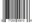 Barcode Image for UPC code 077200008136