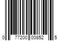 Barcode Image for UPC code 077200008525