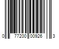 Barcode Image for UPC code 077200009263