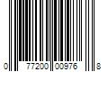 Barcode Image for UPC code 077200009768