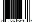 Barcode Image for UPC code 077200009799