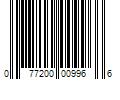 Barcode Image for UPC code 077200009966