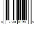 Barcode Image for UPC code 077204001133