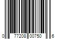 Barcode Image for UPC code 077208007506