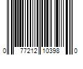 Barcode Image for UPC code 077212103980